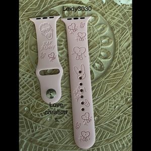 Bad Bunny Design Skite Laser Engraved Silicone